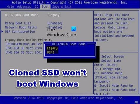 why won my ssd boot after clone windows 10|make ssd bootable after cloning.